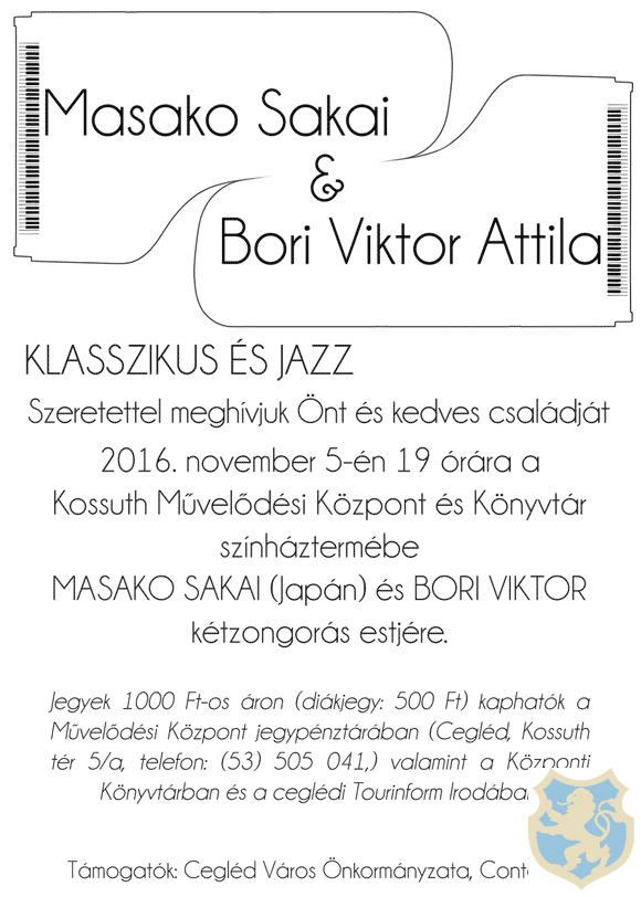 Masako Sakai és Bori Viktor Attila - Klasszikus és Jazz