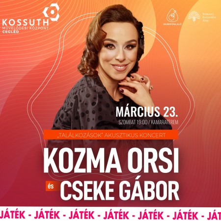 Kozma Orsi és Cseke Gábor akusztikus koncert
