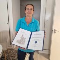 "Magyar Ápolási Egyesület Díszoklevele" elismerést kapott