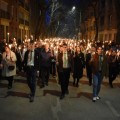 Fáklyás felvonulással emlékeztek