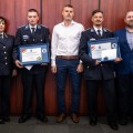 Szolgálaton kívül mentett életet