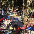 Nagy mennyiségű szemét a város közepén