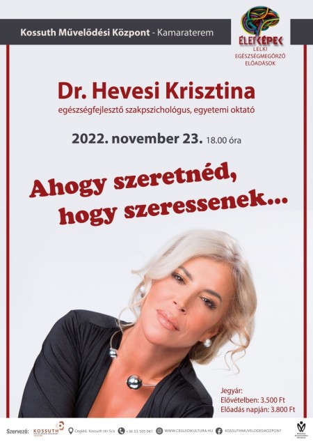 Dr. Hevesi Krisztina előadása