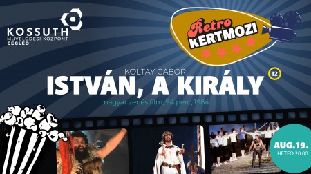 Retró kertmozi: István, a király