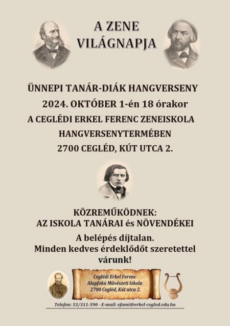 Ünnepi tanár-diák hangverseny