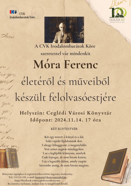 Móra Ferenc felolvasóest