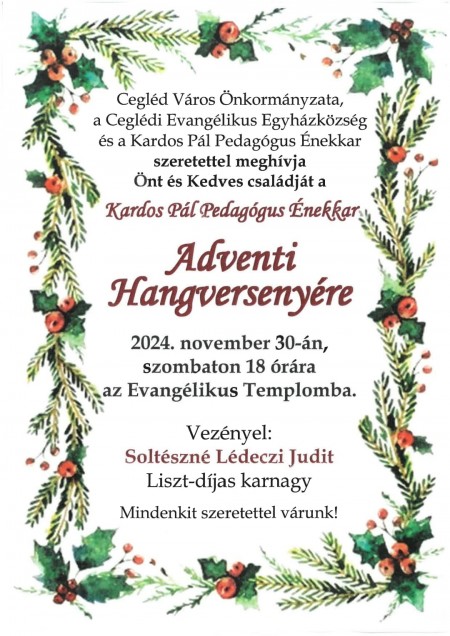 Adventi hangverseny