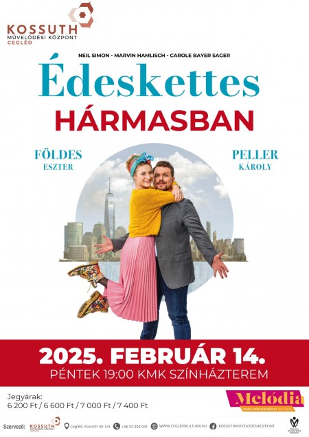 Édeskettes hármasban