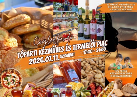Tóparti kézműves és termelői piac