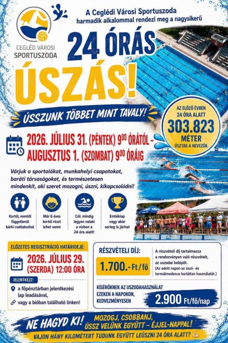 24 órás úszás