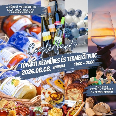 Tóparti kézműves és termelői piac