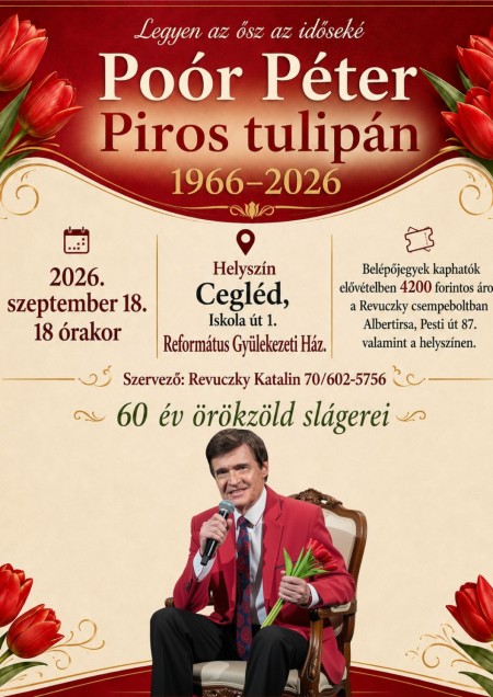 Poór Péter: Piros tulipán