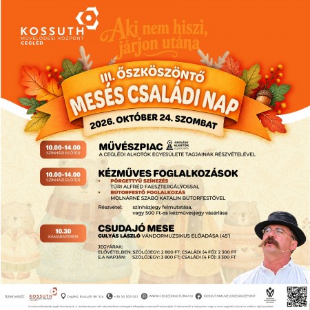III. Őszköszöntő Mesés Családi Nap